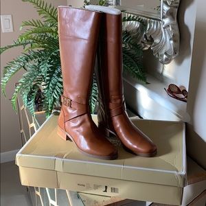 Bryce Leather Bryce Tall Boot, Luggage